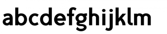 Tyfoon Sans Extra Bold Font LOWERCASE
