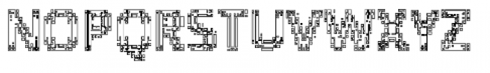 Typetonic Font LOWERCASE
