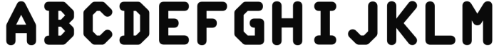 Typex Regular Font UPPERCASE