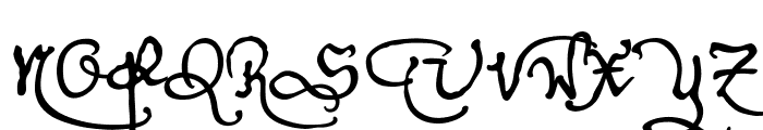 TychosRecipe Font UPPERCASE