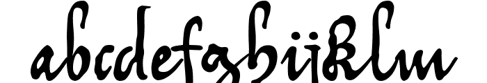 TychosRecipe Font LOWERCASE