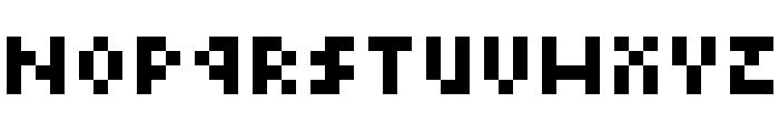 Type Four Font UPPERCASE