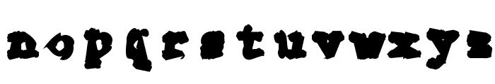 Type2 Font LOWERCASE
