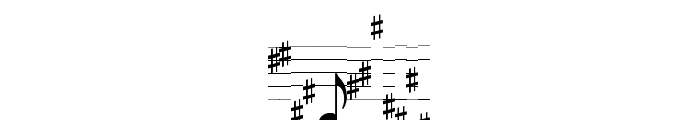 TypeMyMusic Notation Font UPPERCASE
