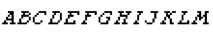 Typecast-Italic Font UPPERCASE
