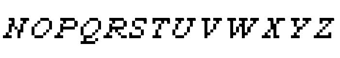 Typecast-Italic Font UPPERCASE