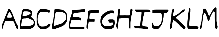 Typeecanoe Light Font UPPERCASE