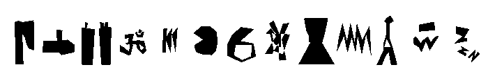 Typeface5 Font UPPERCASE