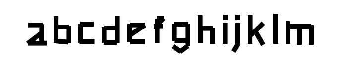 Typeotape Font LOWERCASE
