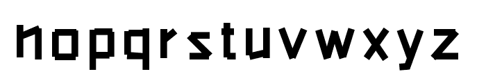 Typeotape Font LOWERCASE