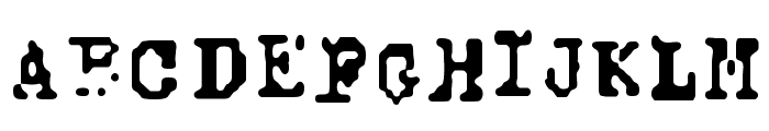 Typewise Alpha Font UPPERCASE