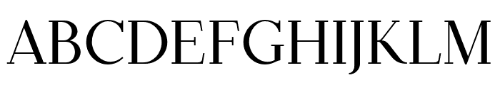 Typhera Regular Font UPPERCASE