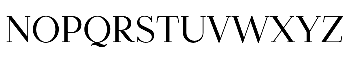 Typhera Regular Font UPPERCASE