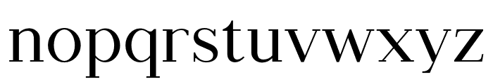 Typhera Regular Font LOWERCASE