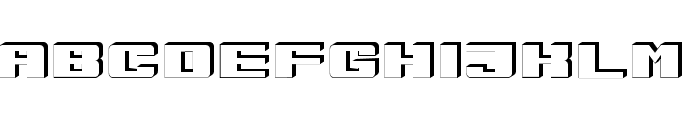 Typhon Regular Font UPPERCASE