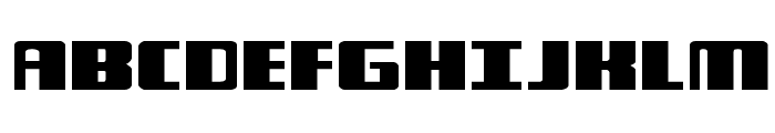 Typhoon Expanded Font UPPERCASE