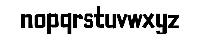 Typo Cut-Out Demo Font LOWERCASE