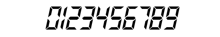Typo Digit Demo Italic Font OTHER CHARS
