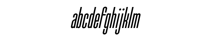 Typo-Longest Demo Italic Font LOWERCASE