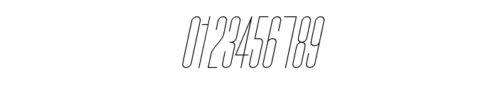 Typo-Longest Thin Demo Italic Font OTHER CHARS