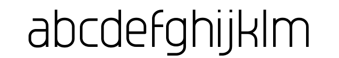 Typo Oval Light Demo Font LOWERCASE