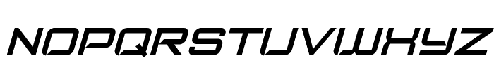 Typo Speed Demo Italic Font UPPERCASE