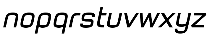 Typo Style Demo Italic Font LOWERCASE