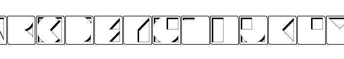 TypoTracesOne Font LOWERCASE