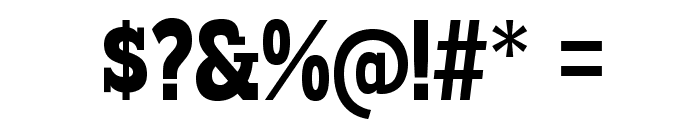 Typodermic-Regular Font OTHER CHARS