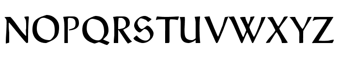 Typographer Rotunda Alt UNZ1 Font UPPERCASE