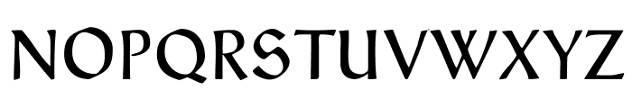 TypographerRotundaAlt Font UPPERCASE
