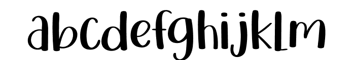 Typography Font LOWERCASE