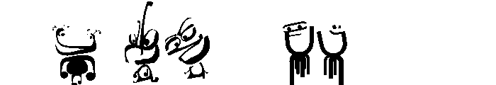 Typos Font LOWERCASE
