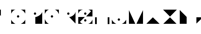 Typotraces-Three Font LOWERCASE