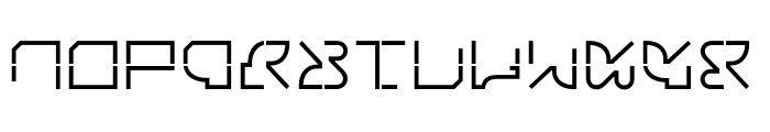 typecube regular Font UPPERCASE