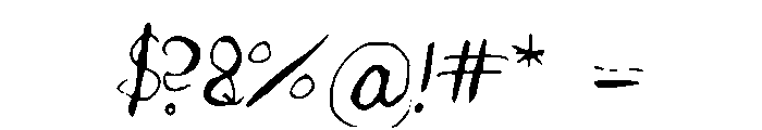 typooo Font OTHER CHARS