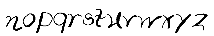 typooo Font LOWERCASE