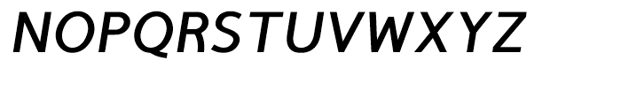 TyfoonSans Bold Italic Font UPPERCASE