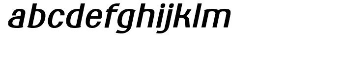 TypeOgraf Pro Semi Bold Italic Font LOWERCASE