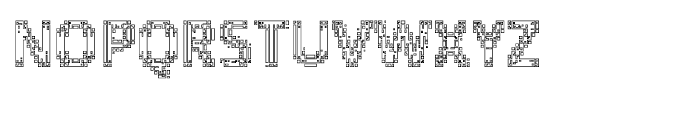 Typetonic Regular Font LOWERCASE