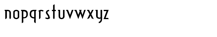 Typographiction Regular Font LOWERCASE