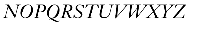 Tyrnavia Italic Font UPPERCASE