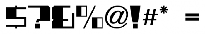 Type Uncommon JNL Regular Font OTHER CHARS