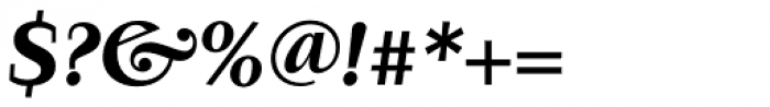 Tyfa Std Bold Italic Font OTHER CHARS