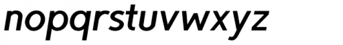 TyfoonSans Bold Italic Font LOWERCASE