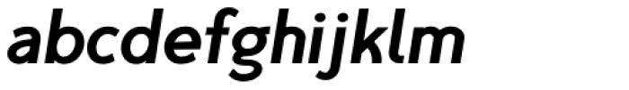 TyfoonSans ExtraBold Italic Font LOWERCASE