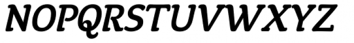 Tyke Medium Italic Font UPPERCASE