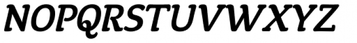 Tyke Std Medium Italic Font UPPERCASE