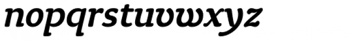Tyke Std Medium Italic Font LOWERCASE