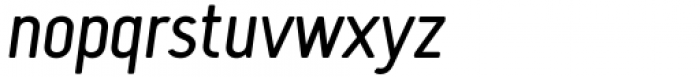 Tylbor Regular Italic Font LOWERCASE